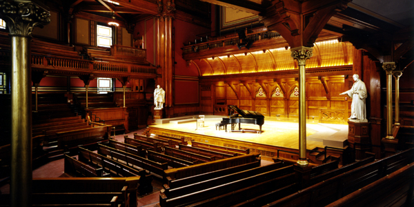 Sanders Theater Seating Chart